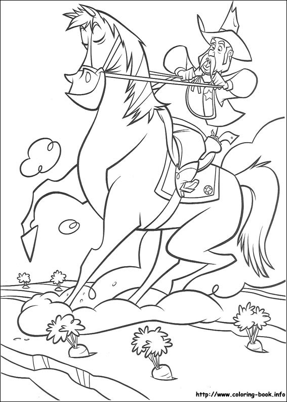 Home on the Range coloring picture